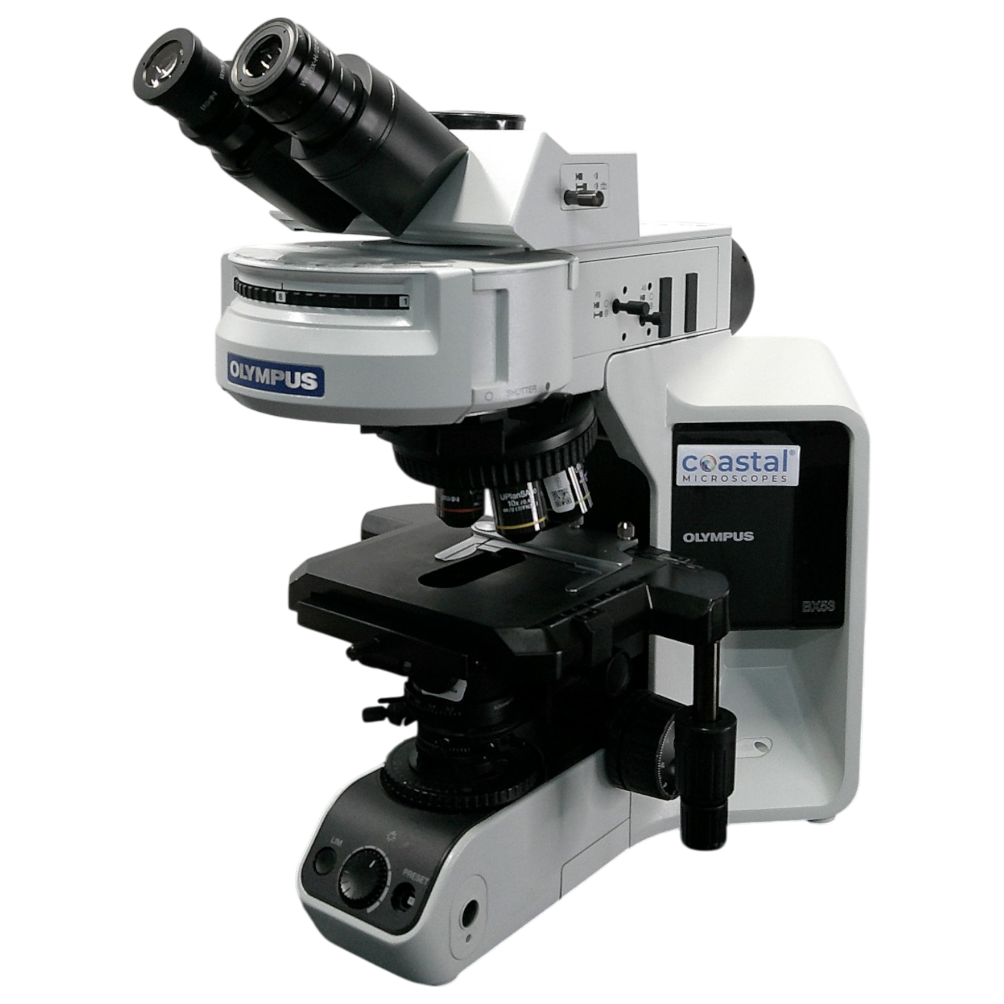 Olympus BX53 Upright Fluorescence Microscope – Coastal Microscopes