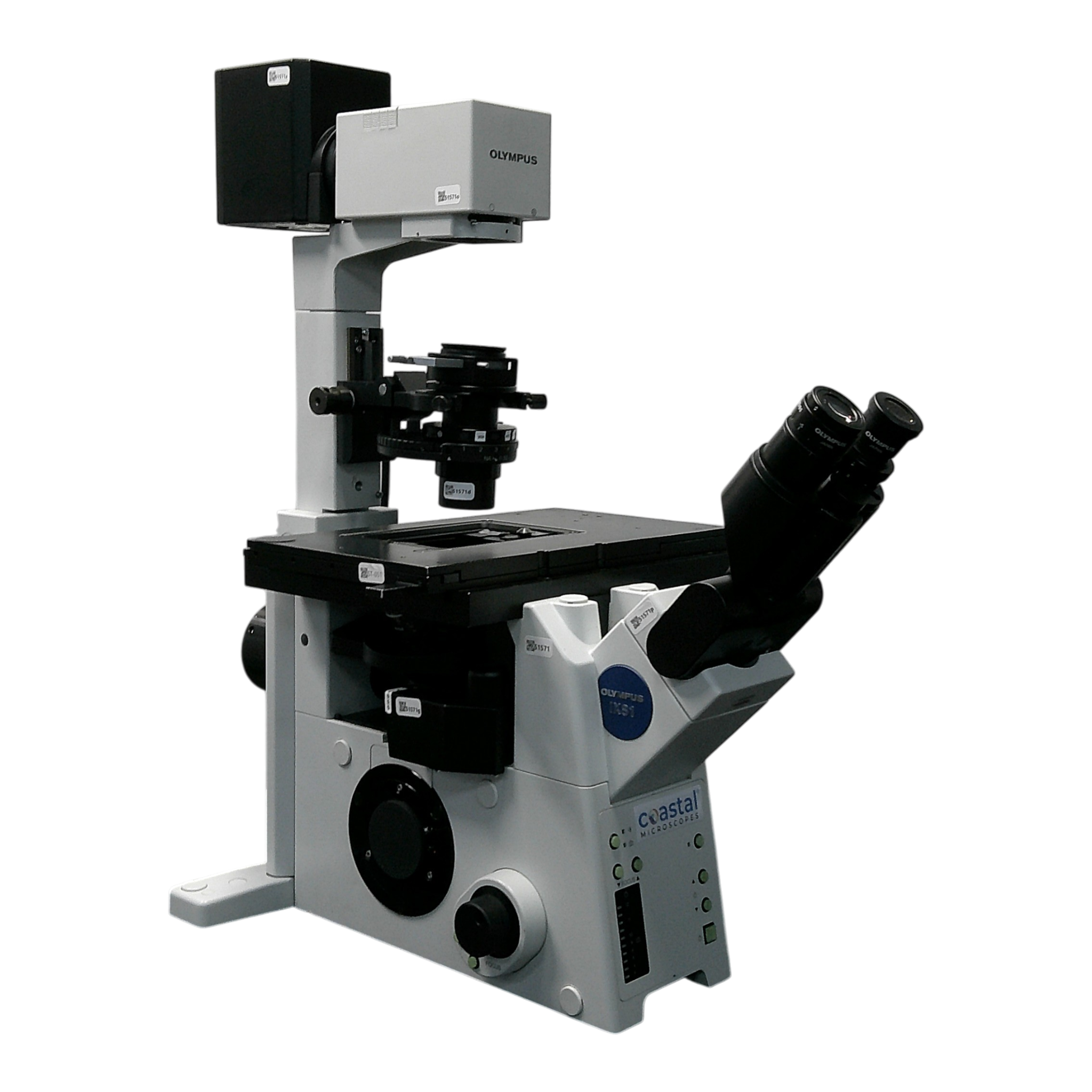 Olympus IX81 Inverted Phase Contrast Fluorescence Motorized w