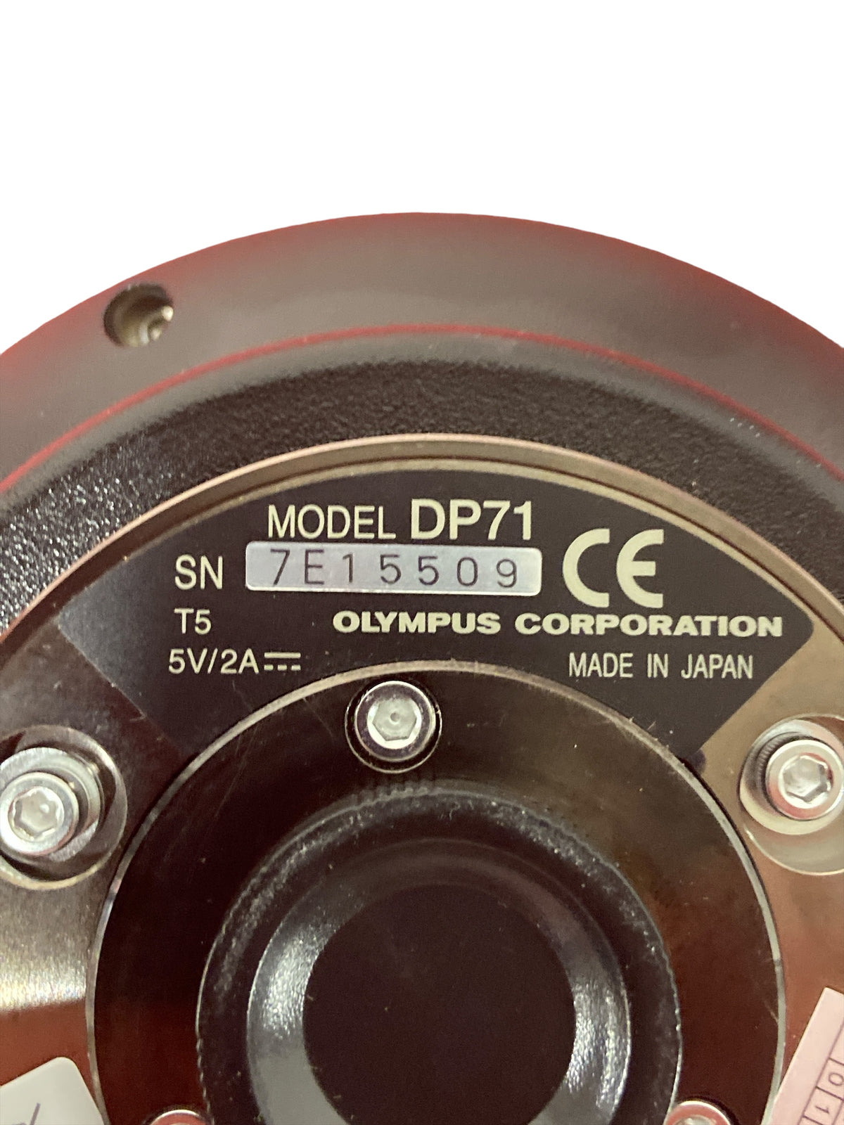 Olympus DP71 1.4MP Color CCD Microscope Camera