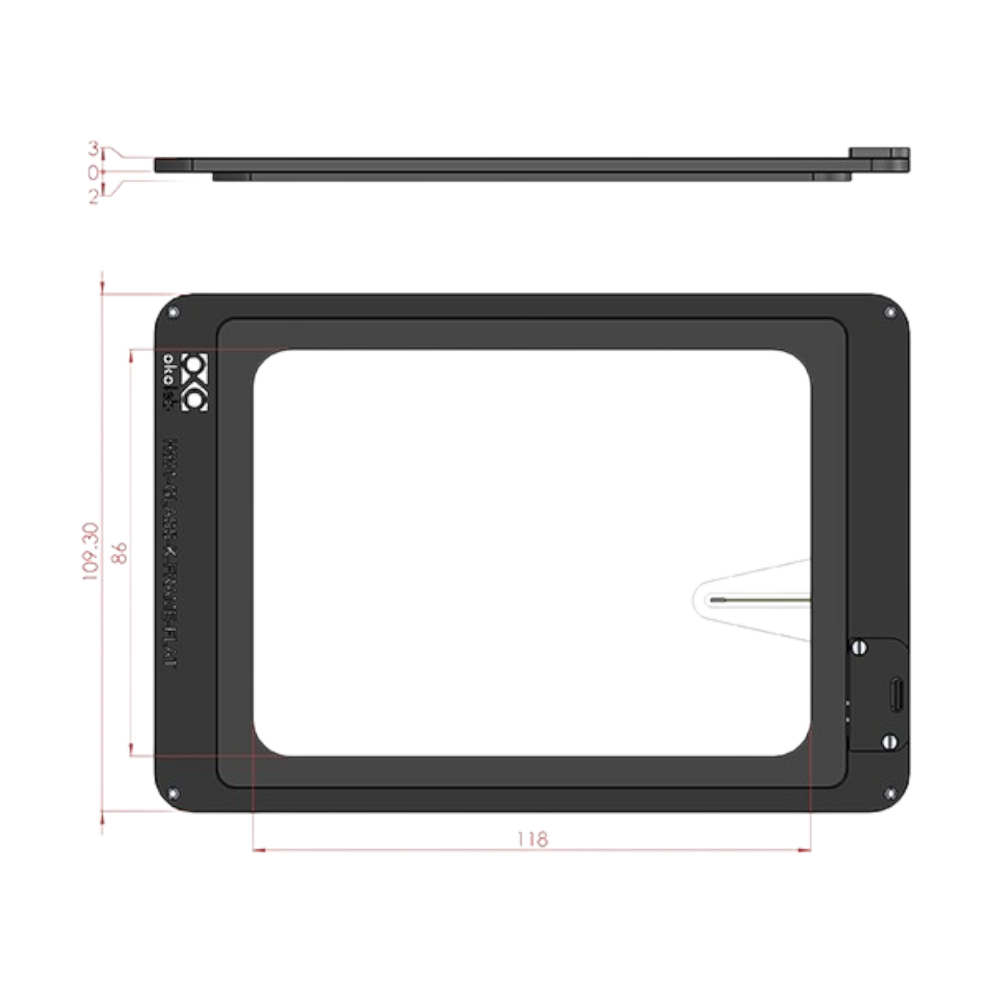 picture2_OKO-H601-K-FRAME-GLASS-FLAT  