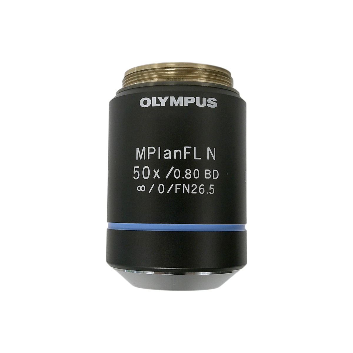 Olympus UMPlanFL BD 50x/0.80 M26 Thread Microscope Objective – Coastal ...