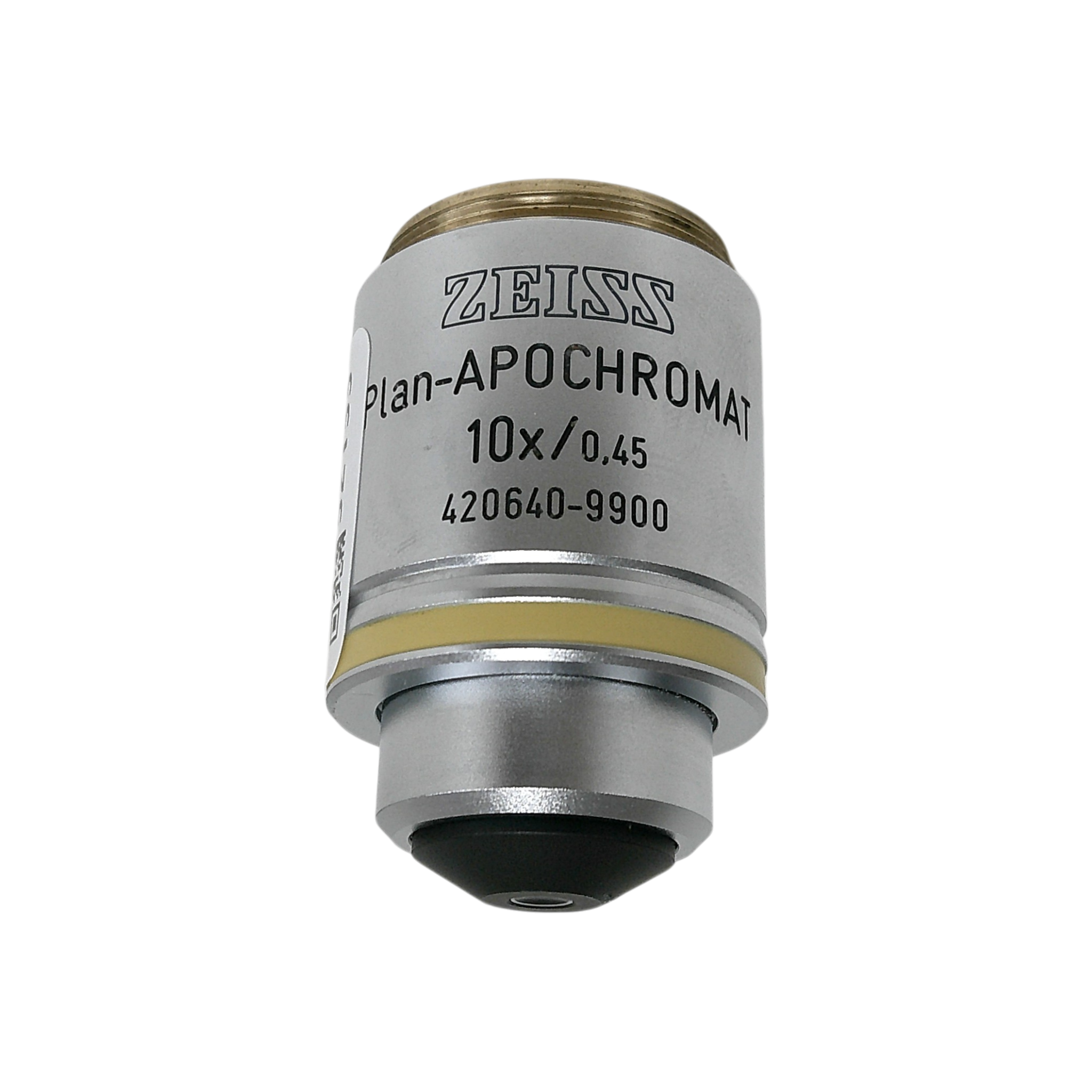 Zeiss Plan-Apochromat 10x/0.45 M27 Thread Size Microscope Objective ...