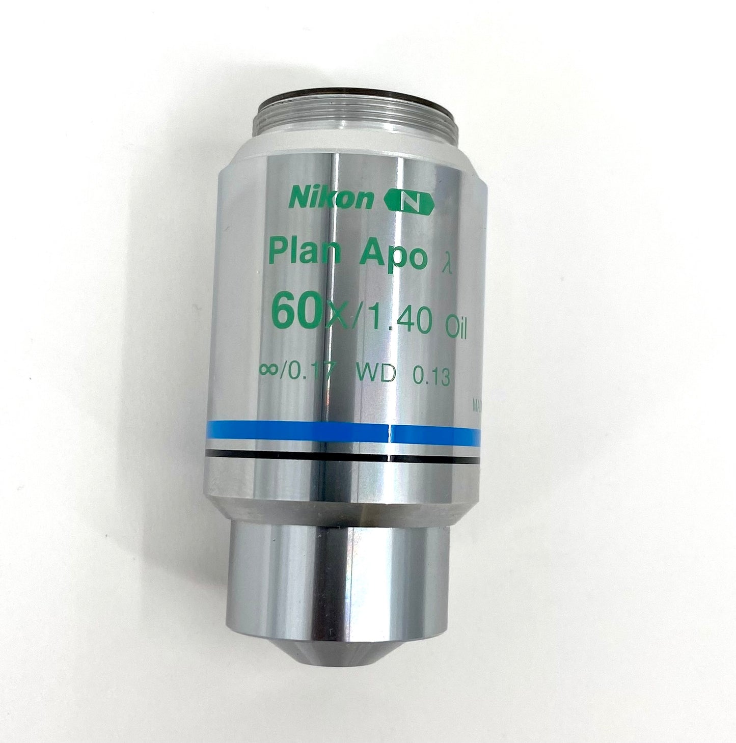 Nikon Plan Apo λ 60x/1.40 Oil OFN25 Ph3 DM M25 Thread Size  Microscope Objective