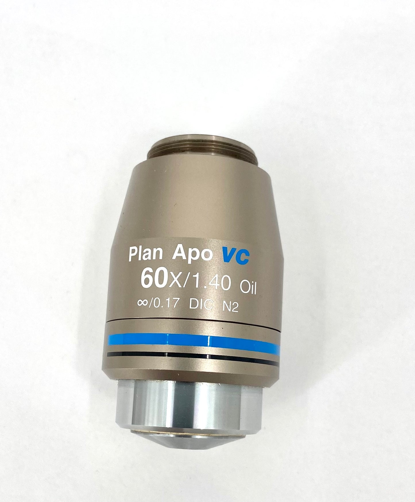 Nikon
 Plan APO VC 60x/1.40 Oil M25 Thread Size   Microscope Objective